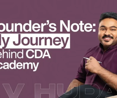 Founder’s Note My Journey Behind CDA Academy
